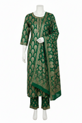 Women Viscose Rayon Kurta Pant Dupatta Set